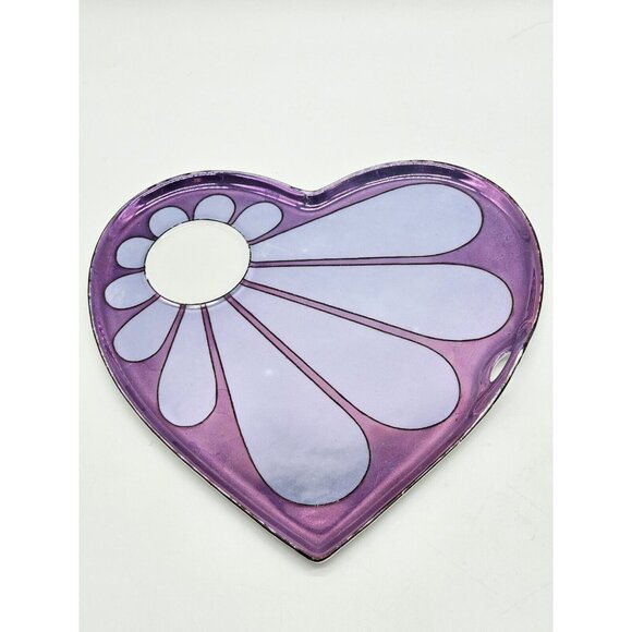 Flower Power Art Deco Atlas China Czechoslovakia Decorative Dish Pair Boho Retro - Picture 7 of 13